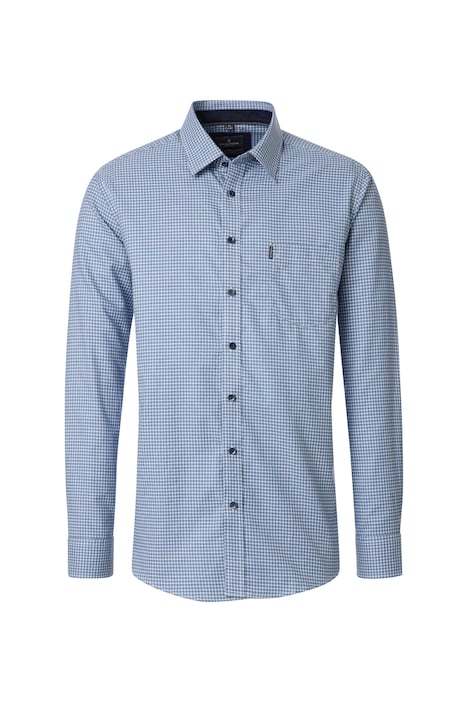 Freizeithemd Langarm Print Comfort Fit
