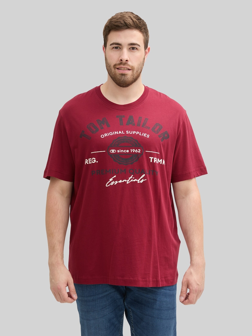 T-Shirt mit Logo Print