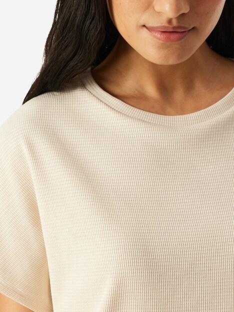 Schiesser Damen Pyjama Casual Feel pearl