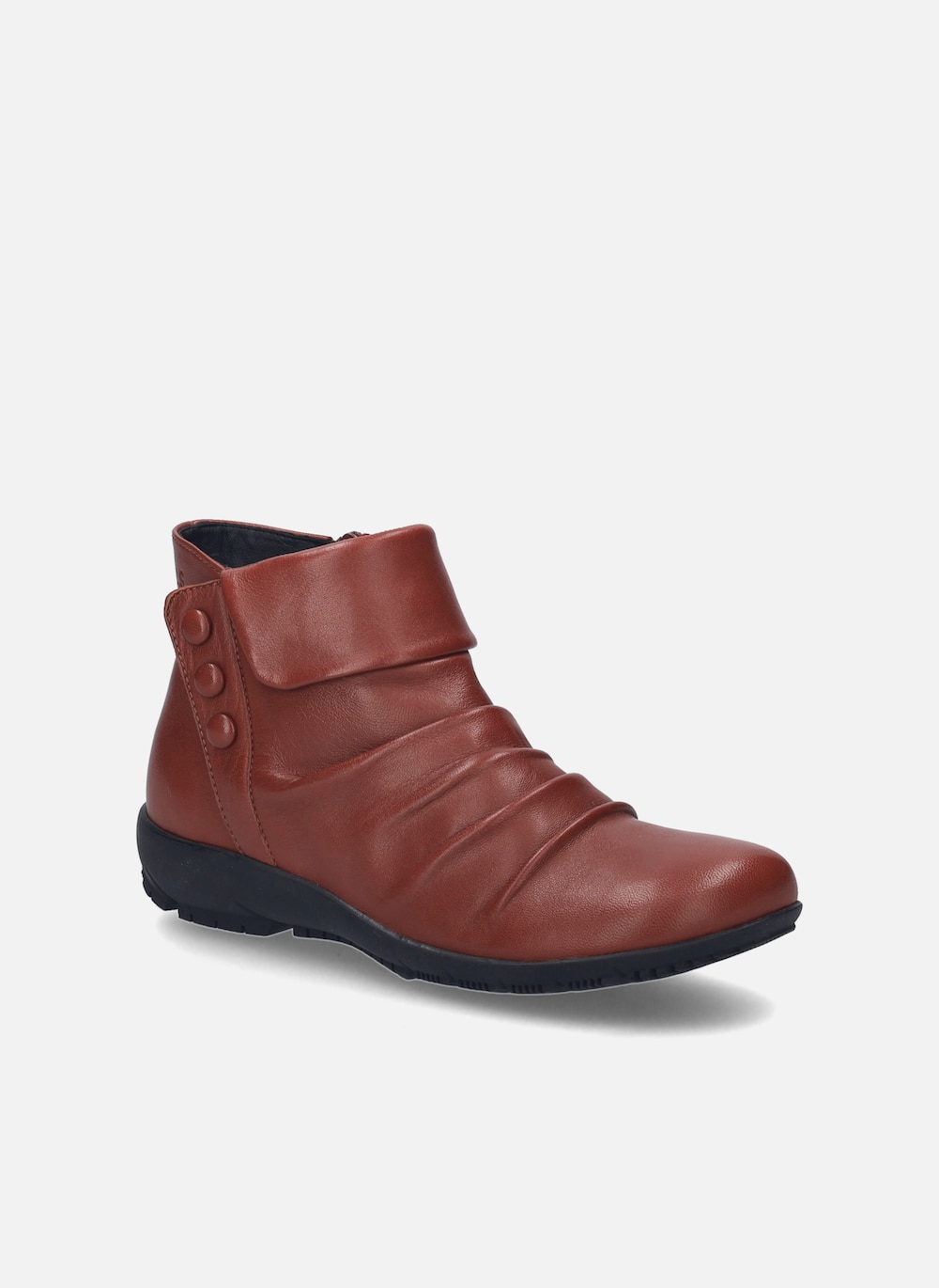 Damen Stiefelette Charlotte 14, rubin