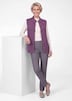 Gebreid vest met knoopsluiting