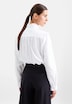 Damen Ausgestellte Bluse - Gestreift
