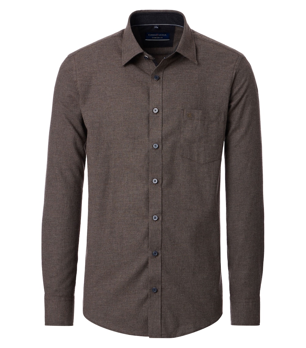 Freizeithemd uni Comfort Fit