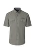 Leinenhemd Kurzarm gestreift Casual Fit