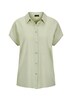 Viskosebluse mit Hemdkragen