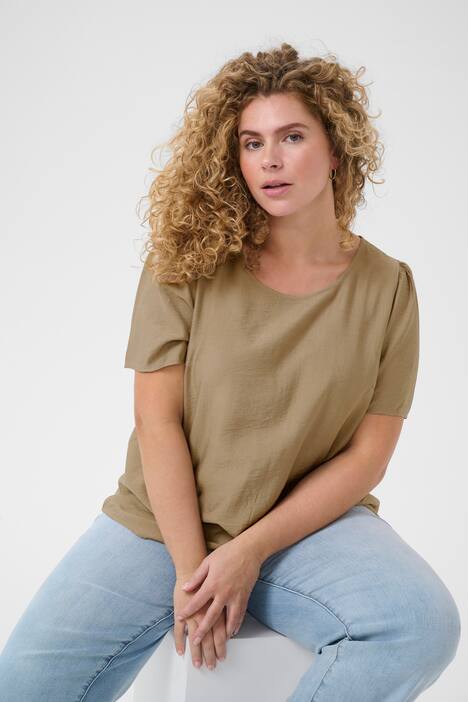 Kurzarm-Bluse Regular fit