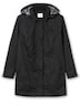 Outdoorjacke Parka in wasserabweisender Qualität Langarm Uni Umlegekragen