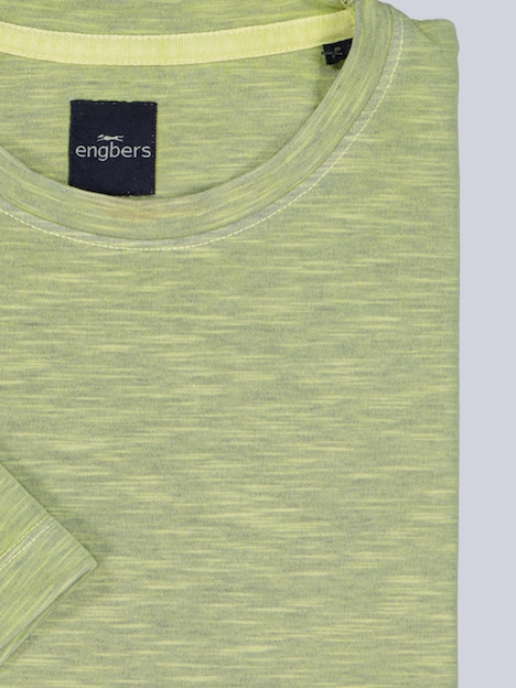 Herren T-Shirt meliert , Gruen