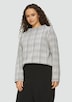 Gemustertes Sweatshirt mit Turtleneck
