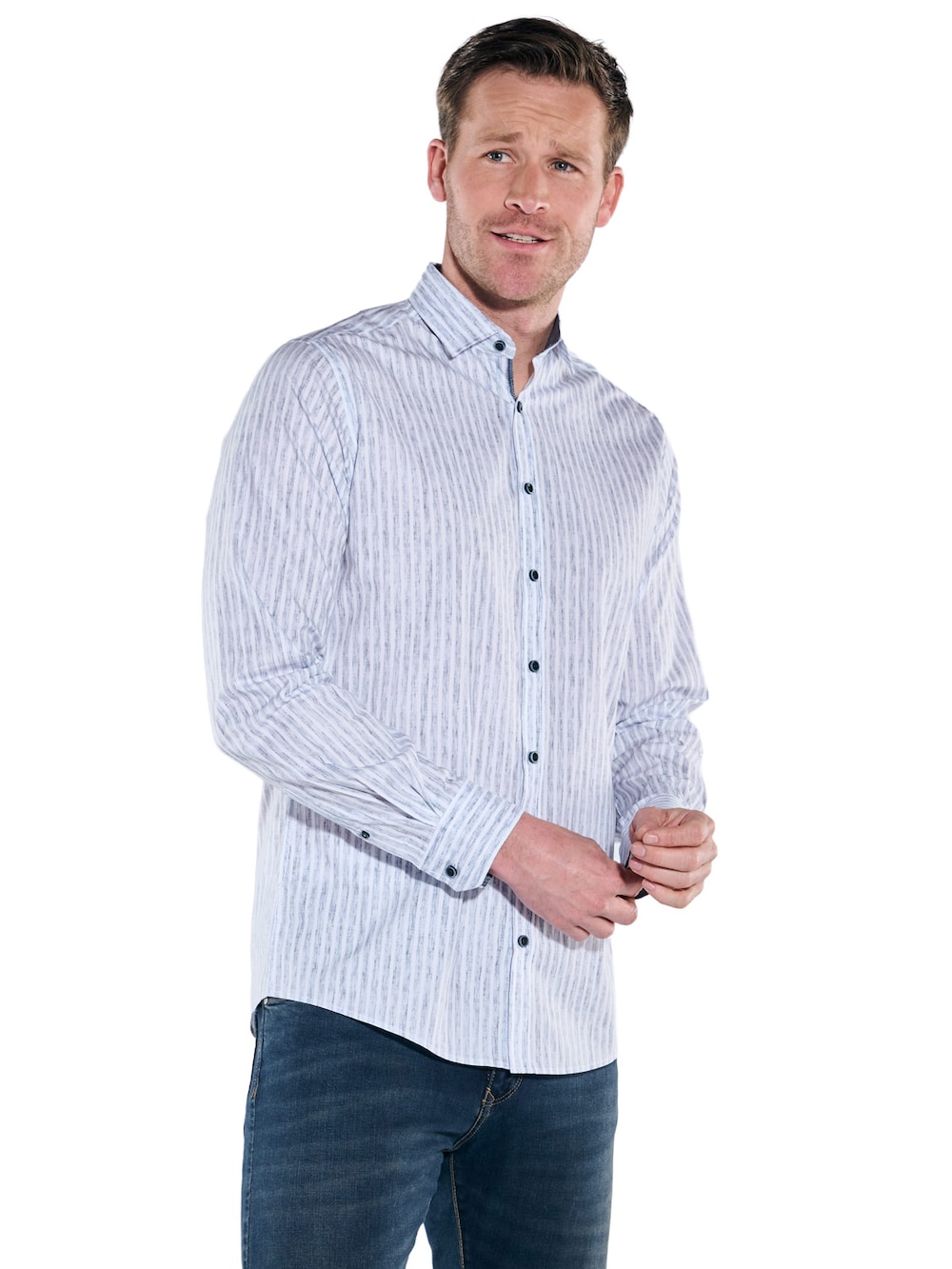 engbers Herren Hemd My Favorite , Saphirblau