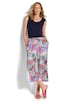 Jerseyhose mit Palmen-Print