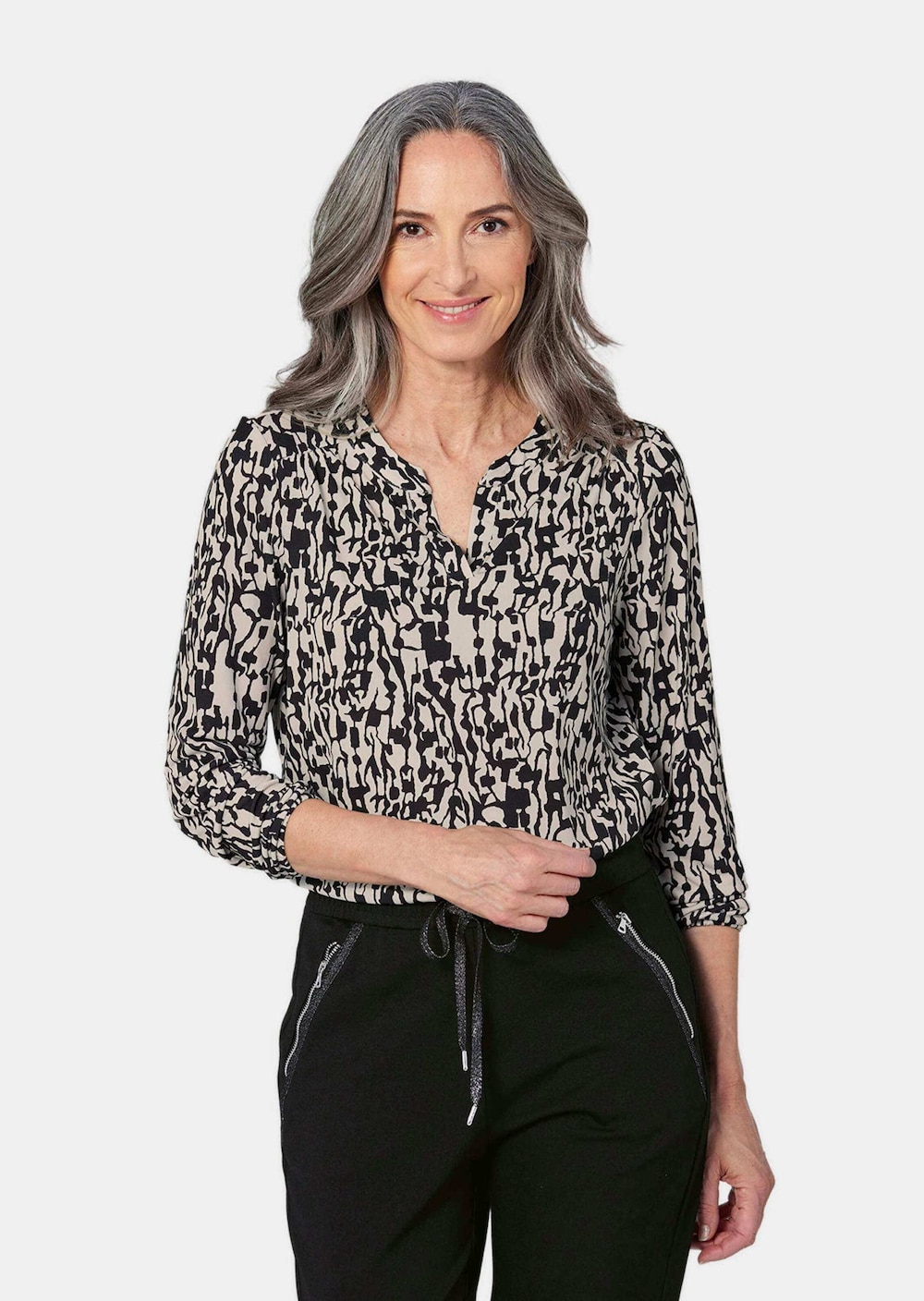 Blusenshirt in femininer Form