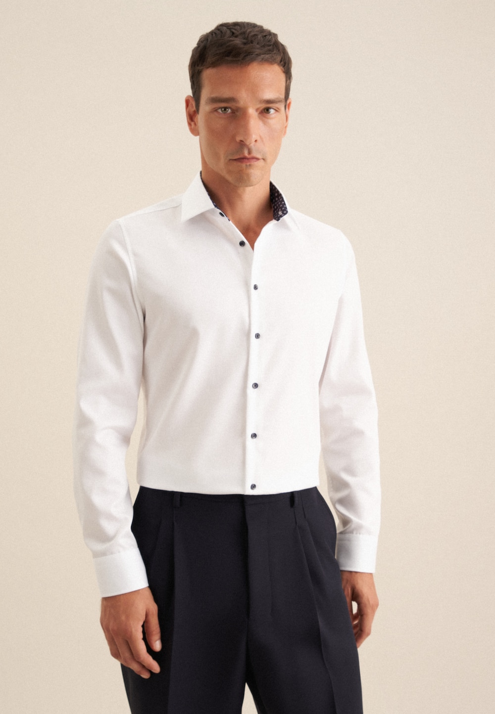 Herren Business Hemd - Uni