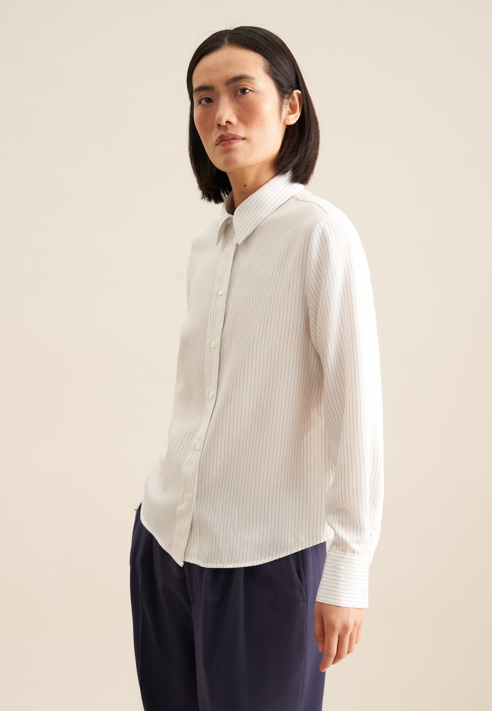 Damen Hemdbluse - Streifen