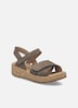 Damen Sandale Evita 03, taupe