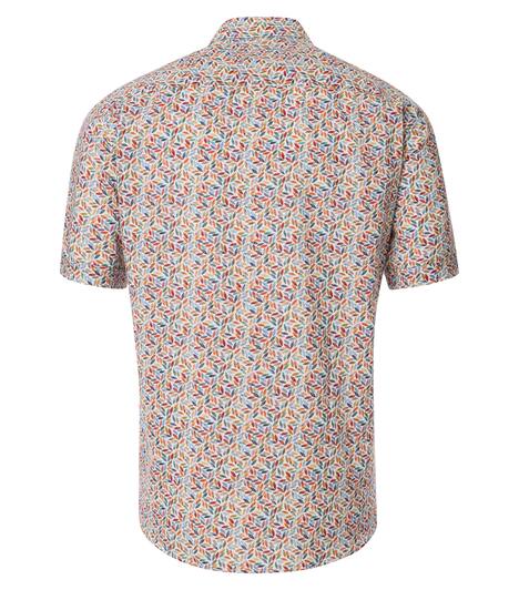 Leinenhemd Print Casual Fit