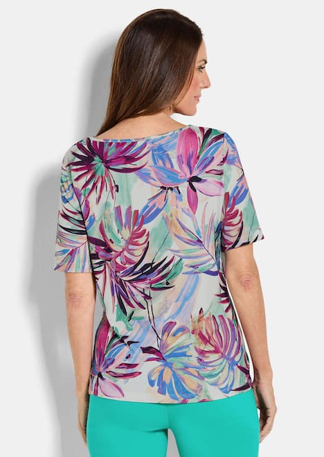 Elegantes Shirt-Duo mit Muster-Mix