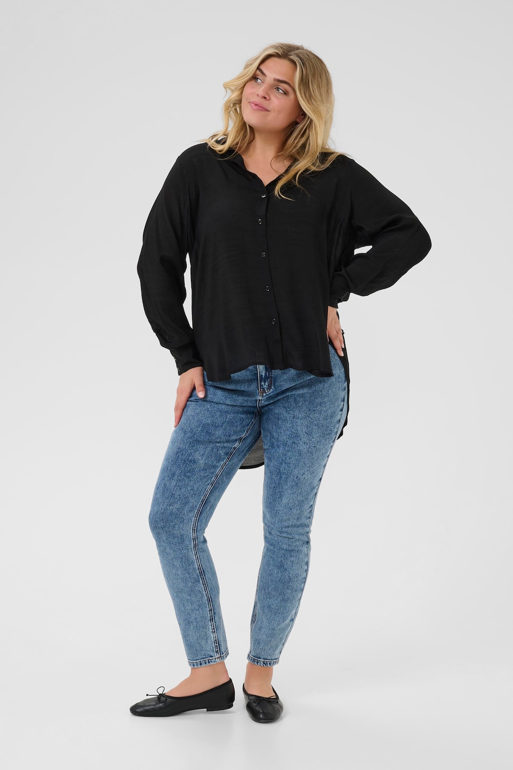 Langarm - Hemd Loose fit
