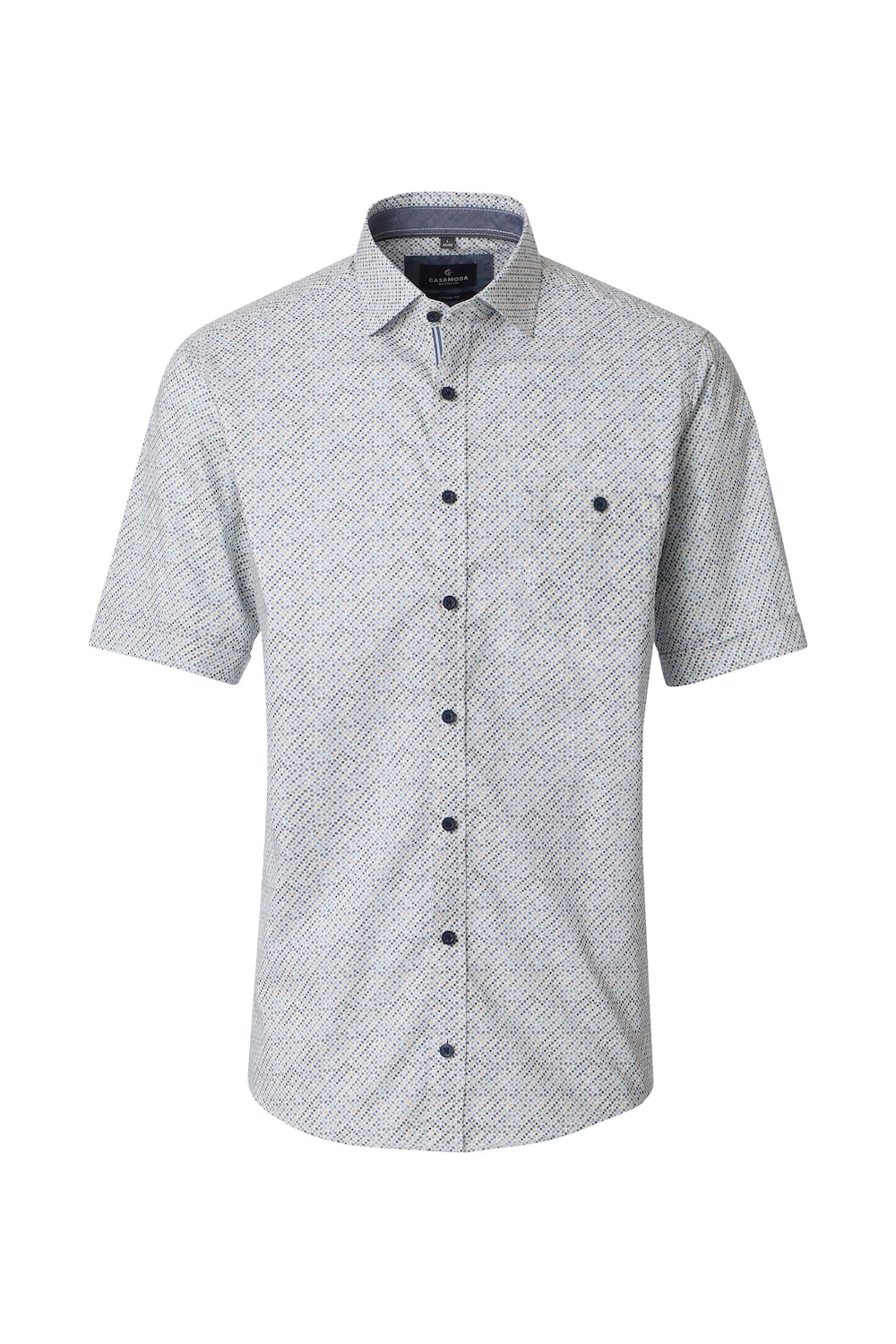 Freizeithemd Kurzarm Print Casual Fit