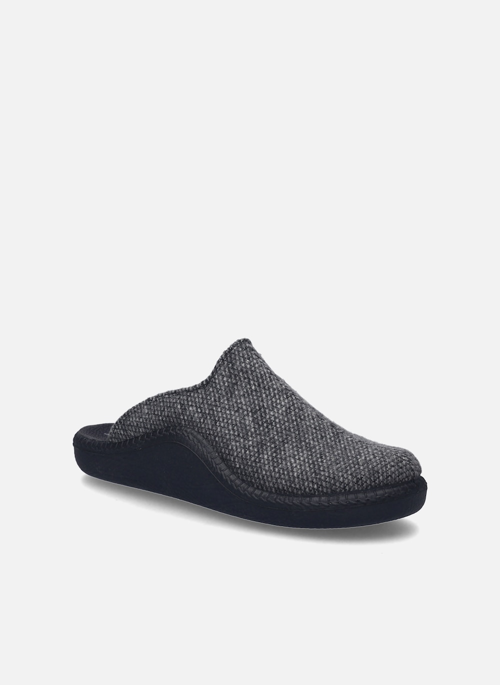 Herren Hausschuh Monaco 220, grau