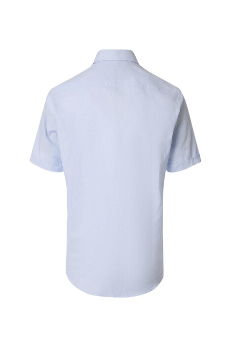 Leinenhemd Kurzarm gestreift Comfort Fit