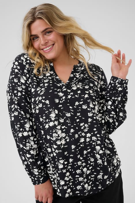 Blouse met lange mouwen Regular fit