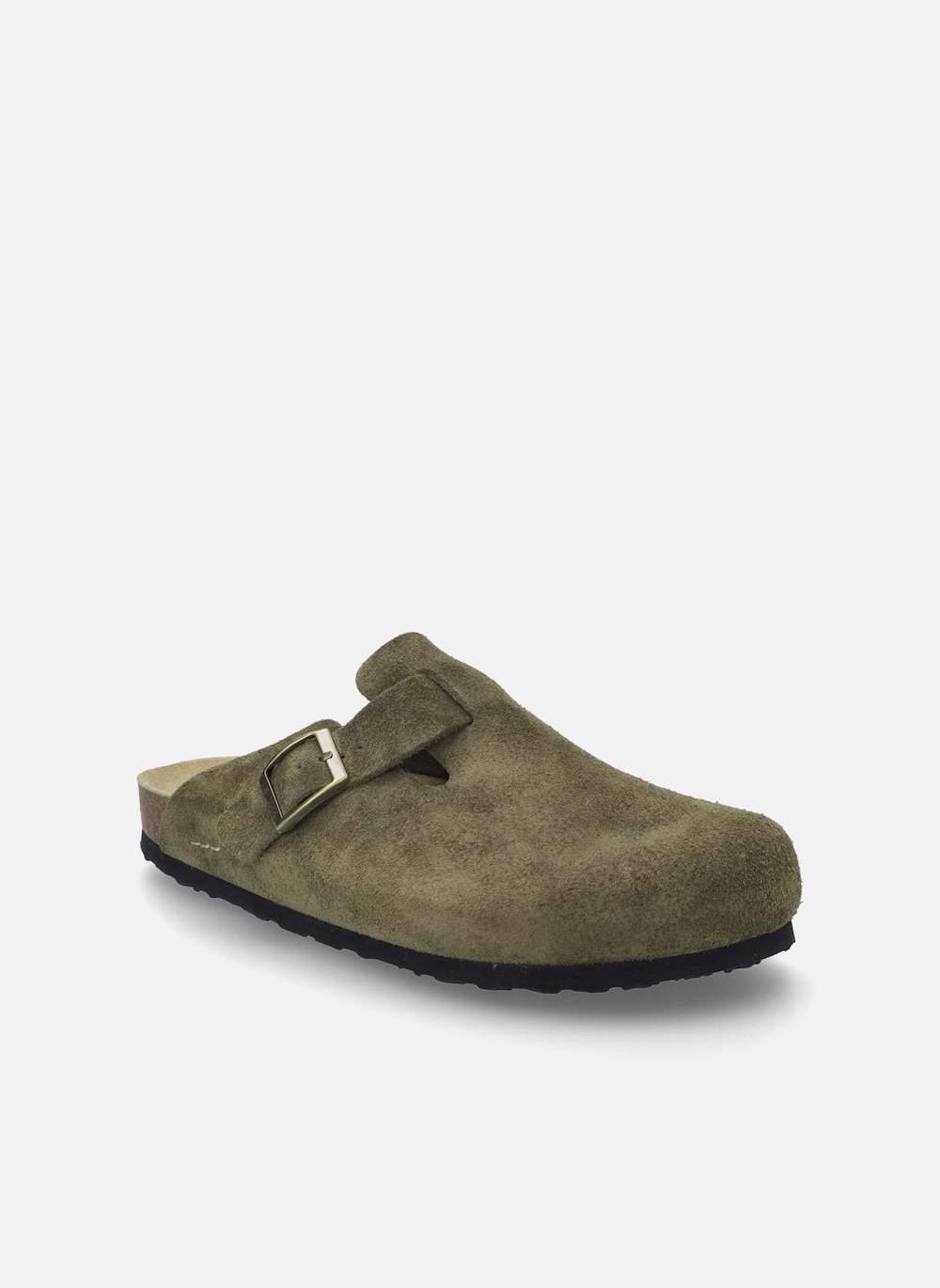 Herren Clog Josef 04, oliv