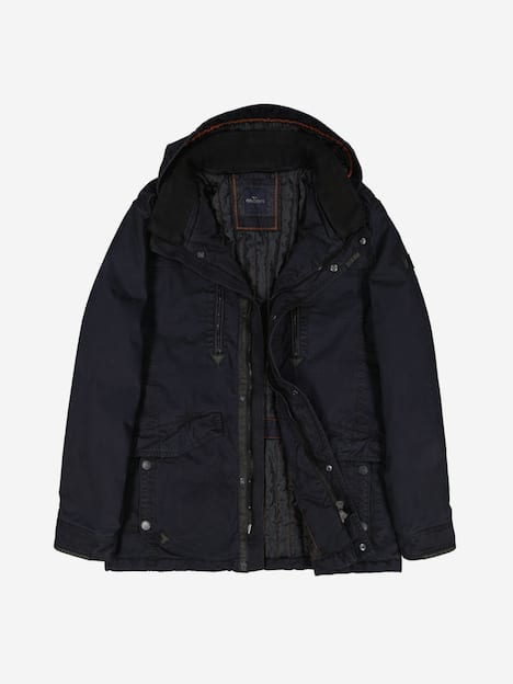 engbers Herren Jacke mit abnehmbarer Kapuze , Saphirblau