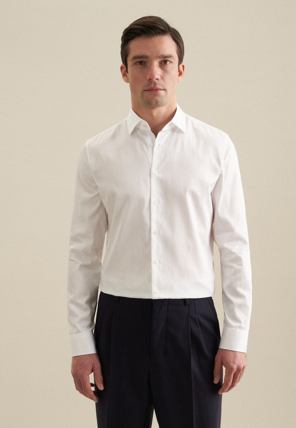 Herren Business Hemd - Uni