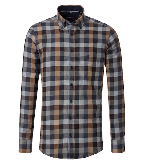 Freizeithemd kariert Casual Fit