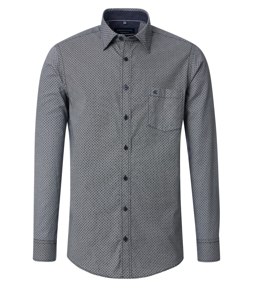 Freizeithemd Print Comfort Fit
