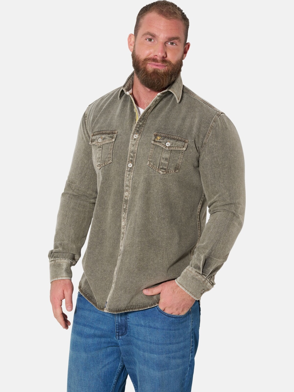 Denim Overhemd OLAVIK