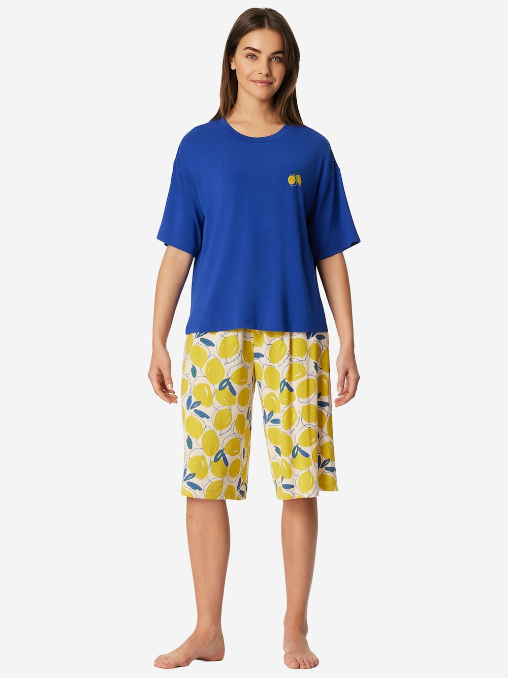 Schiesser Damen Pyjama Casual Fashion royal