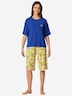 Schiesser Damen Pyjama Casual Fashion royal
