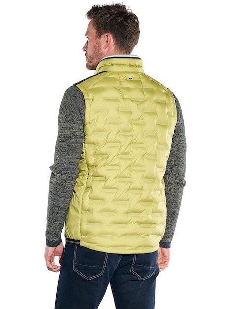 Herren Weste , Gelb