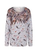 Trui met ornamentele print