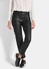 GOLDNER Broek BELLA Gecoate broek BELLA in leerlook