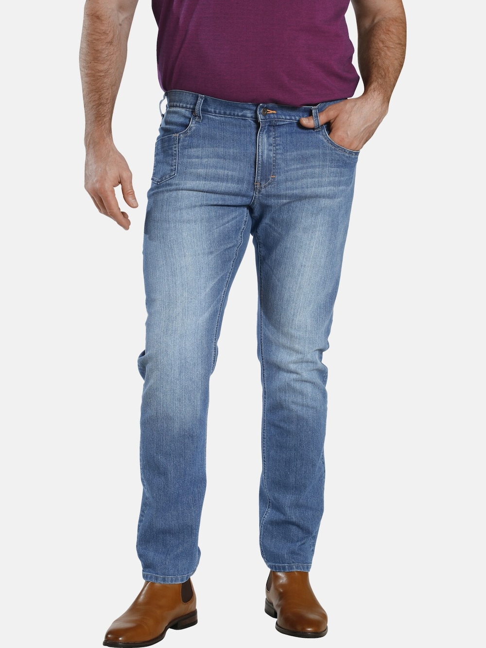 Charles Colby Tiefbundjeans BARON CASSANDER