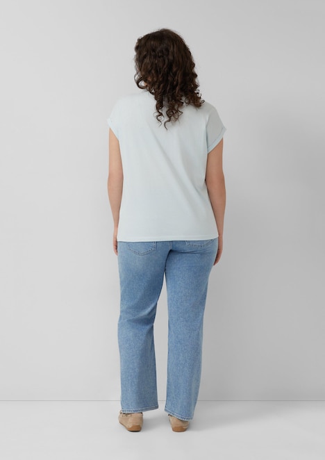 T-Shirt mit Frontprint im Relaxed Fit