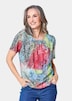 GOLDNER Blouse met print Kleurrijk gedessineerde blouse met mooie details
