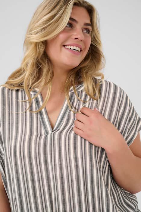 Kurzarm-Bluse Regular fit