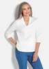 Elegantes Basic-Shirt mit V-Ausschnitt