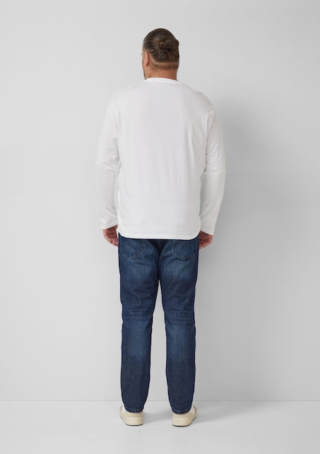 Weiches Langarmshirt aus Baumwolle