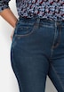Bootcut-Jeans Bootcut-Jeans mit schmalem Bein und bequemer Taille Fester Bund Uni