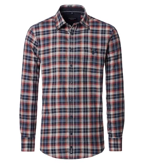 Freizeithemd kariert Casual Fit