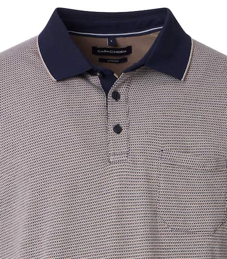 Polo-Shirt gemustert