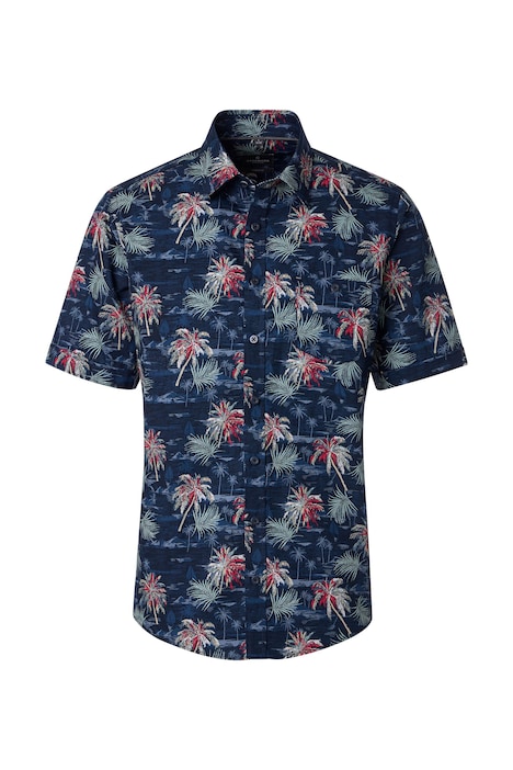 Freizeithemd Kurzarm Print Casual Fit