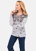Trui met ornamentele print