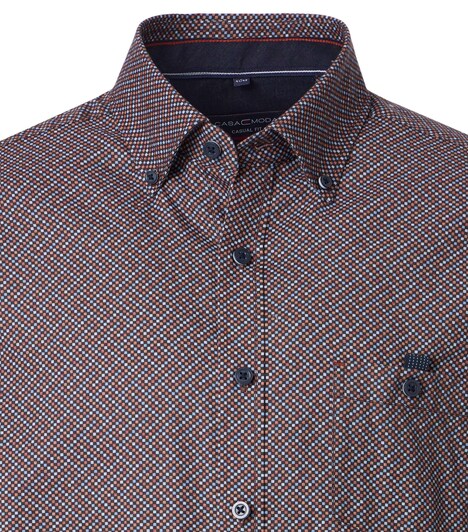 Freizeithemd Print Casual Fit