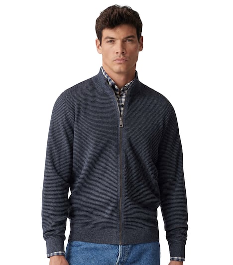 Strickjacke uni